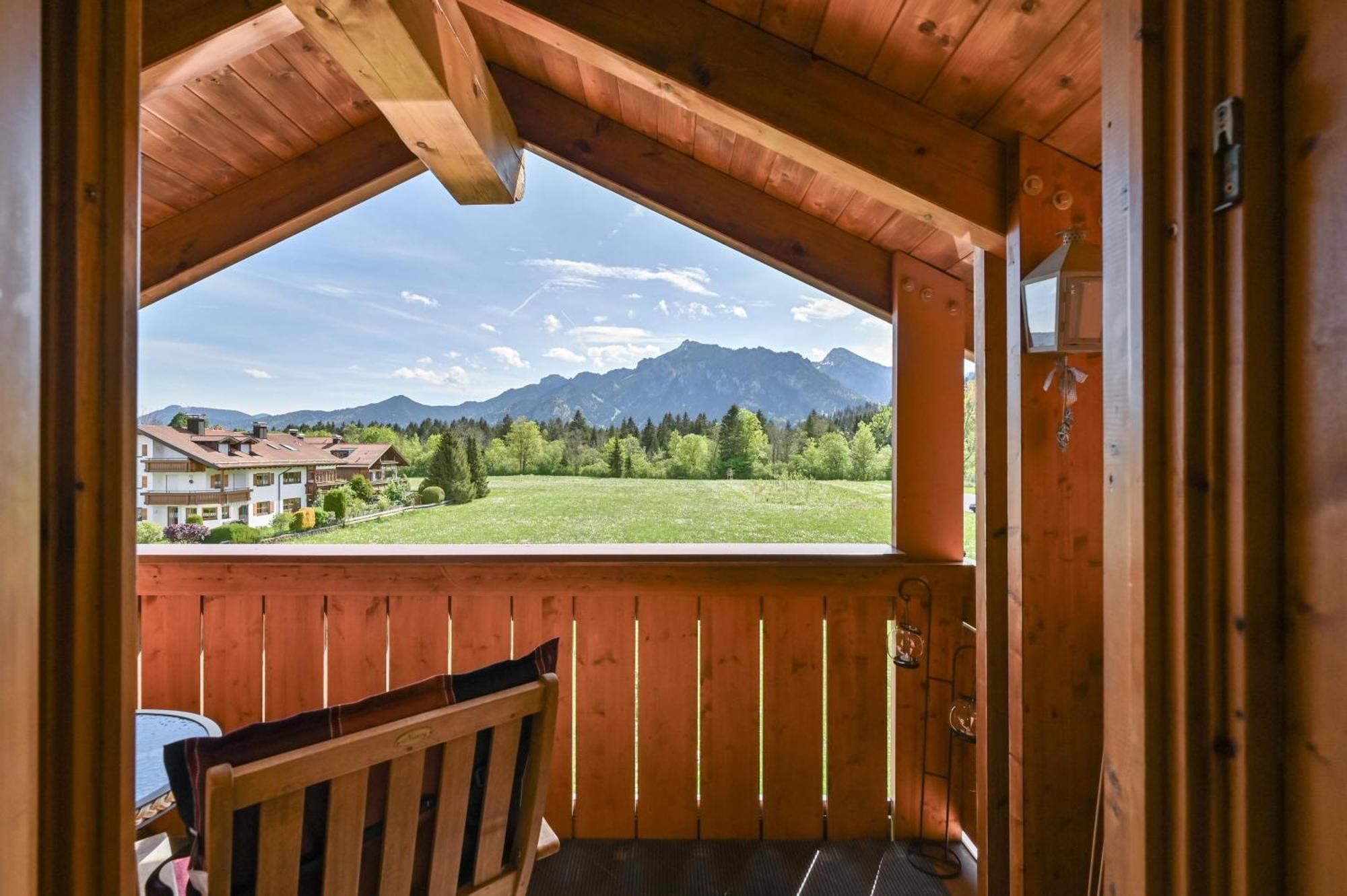 Chalet Im Haus Schlossblick Füssen Εξωτερικό φωτογραφία